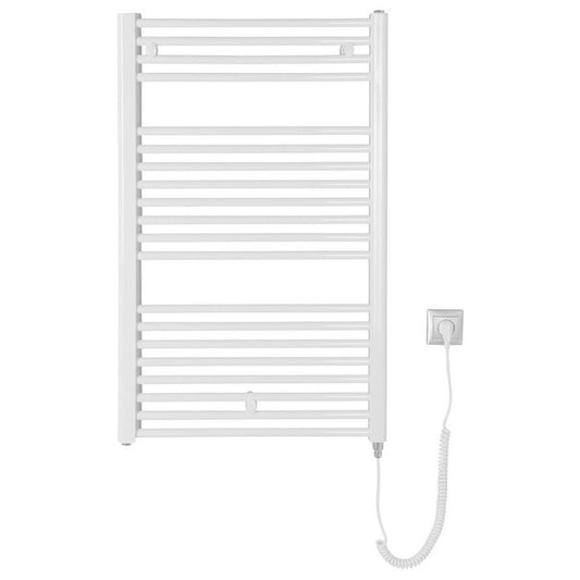 DIRECT-E Elektrischer Badheizkörper, gerade, 600x960 mm, 400 W, Weiß