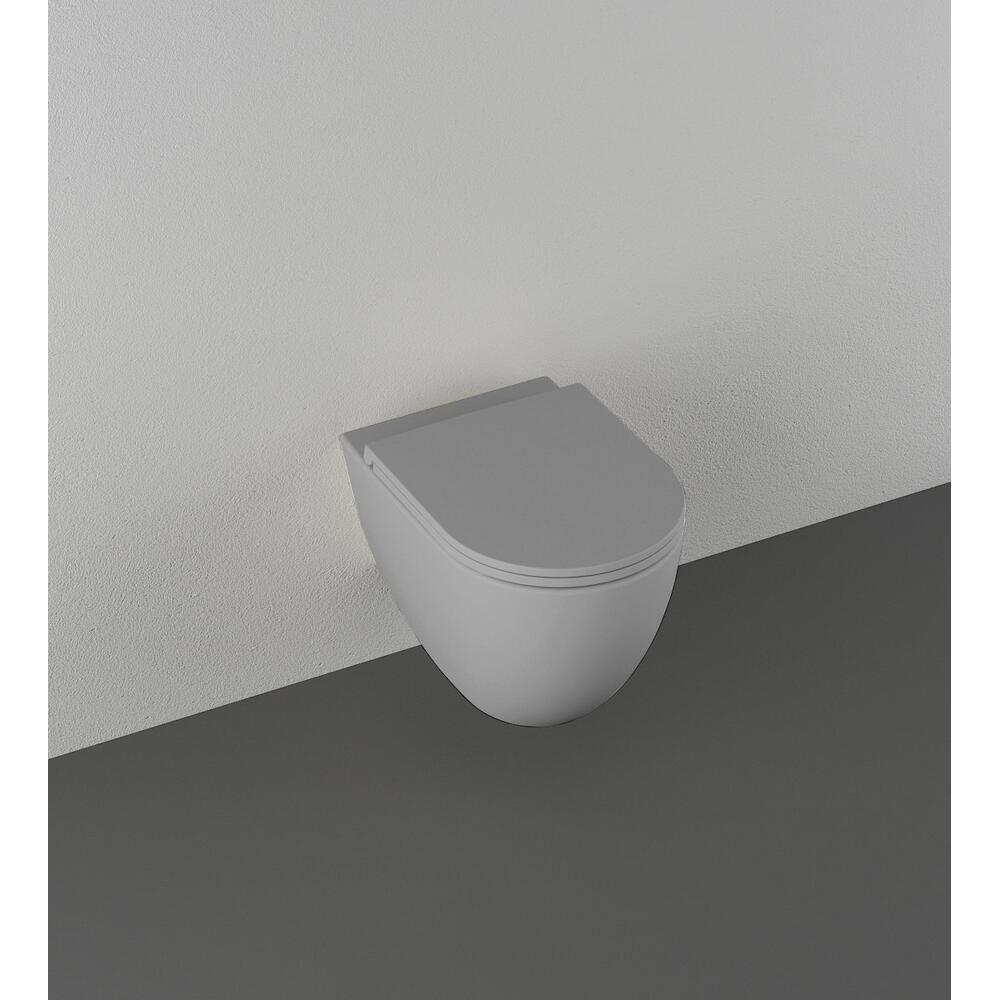 INFINITY Hänge-WC,spülrandlos, 36,5x53cm, stone grey