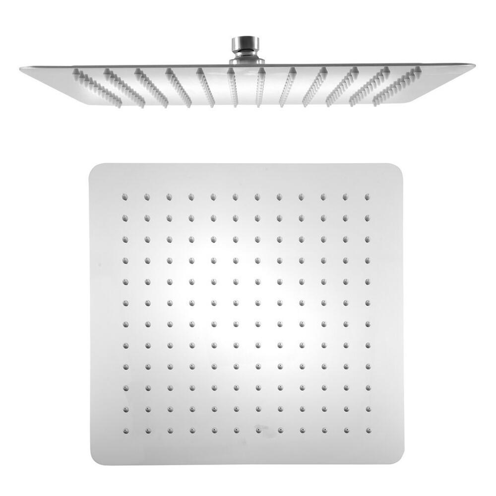 SLIM Kopfbrause, 300x300mm, polierter Edelstahl