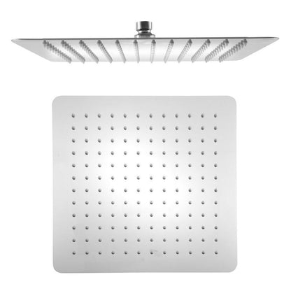 SLIM Kopfbrause, 300x300mm, polierter Edelstahl
