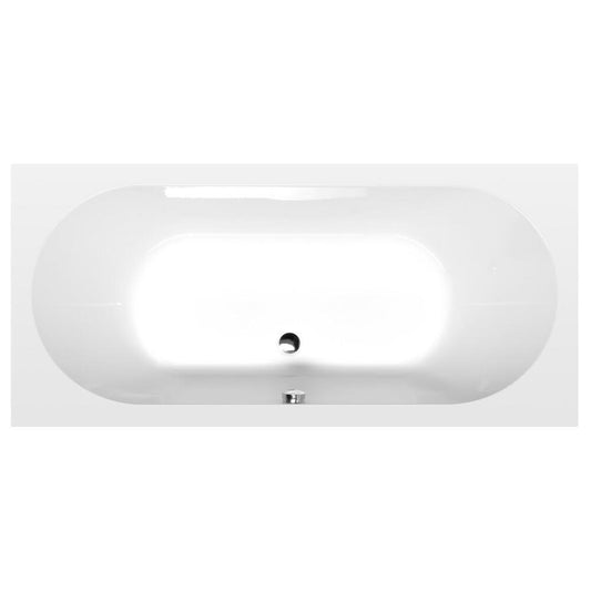 LEVANA Rechteckwanne 170x80x39cm, Weiß