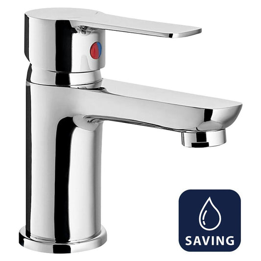 BARON Waschtischarmatur, Wassersparender Perlator 6 l/min, Chrom