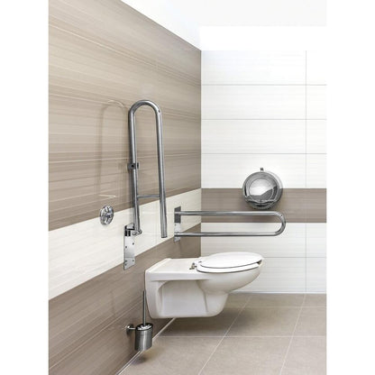 HANDICAP Stützgriff U-Form 813mm, polierter Edelstahl