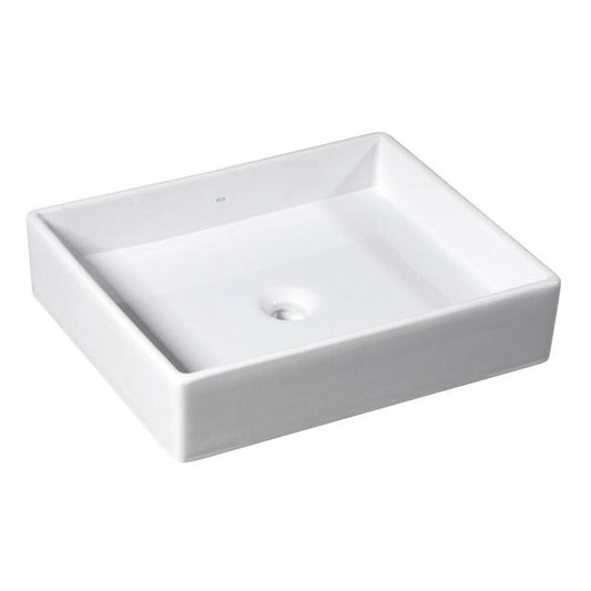PURITY Keramik-Waschtisch 50x42 cm, zum Aufsetzen, weiss