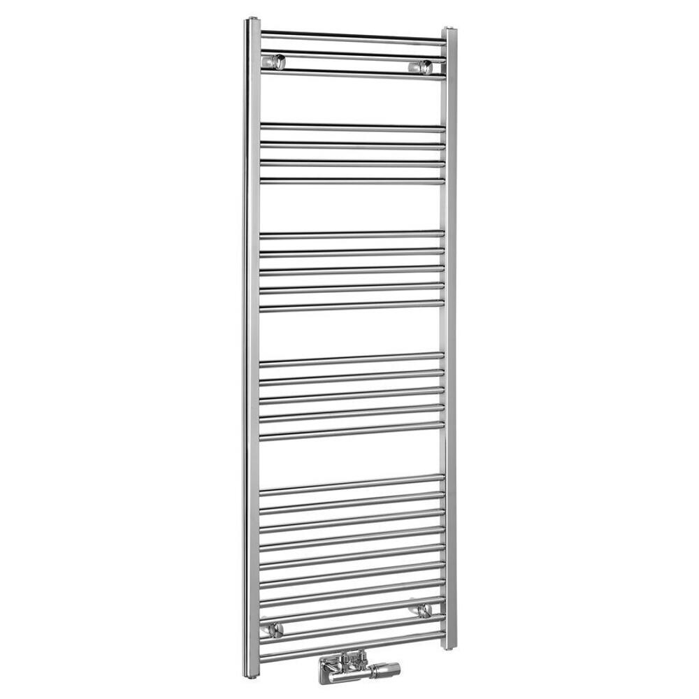 ALYA Badheizkörper gerade 600x1600mm, Mittelanschluss,500W, Chrom