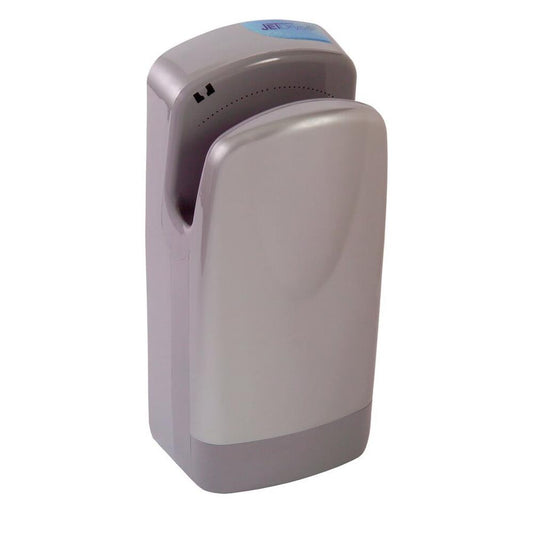 TORNADO JET berührungsloser jet Händetrockner 220-240 V, 1750 W, 300x650x230 mm, silber matt