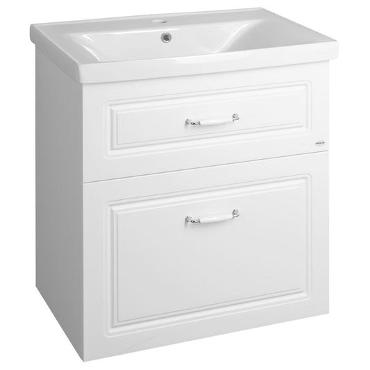 FAVOLO Unterschrank 67x72,5x44,6cm, Weiß matt